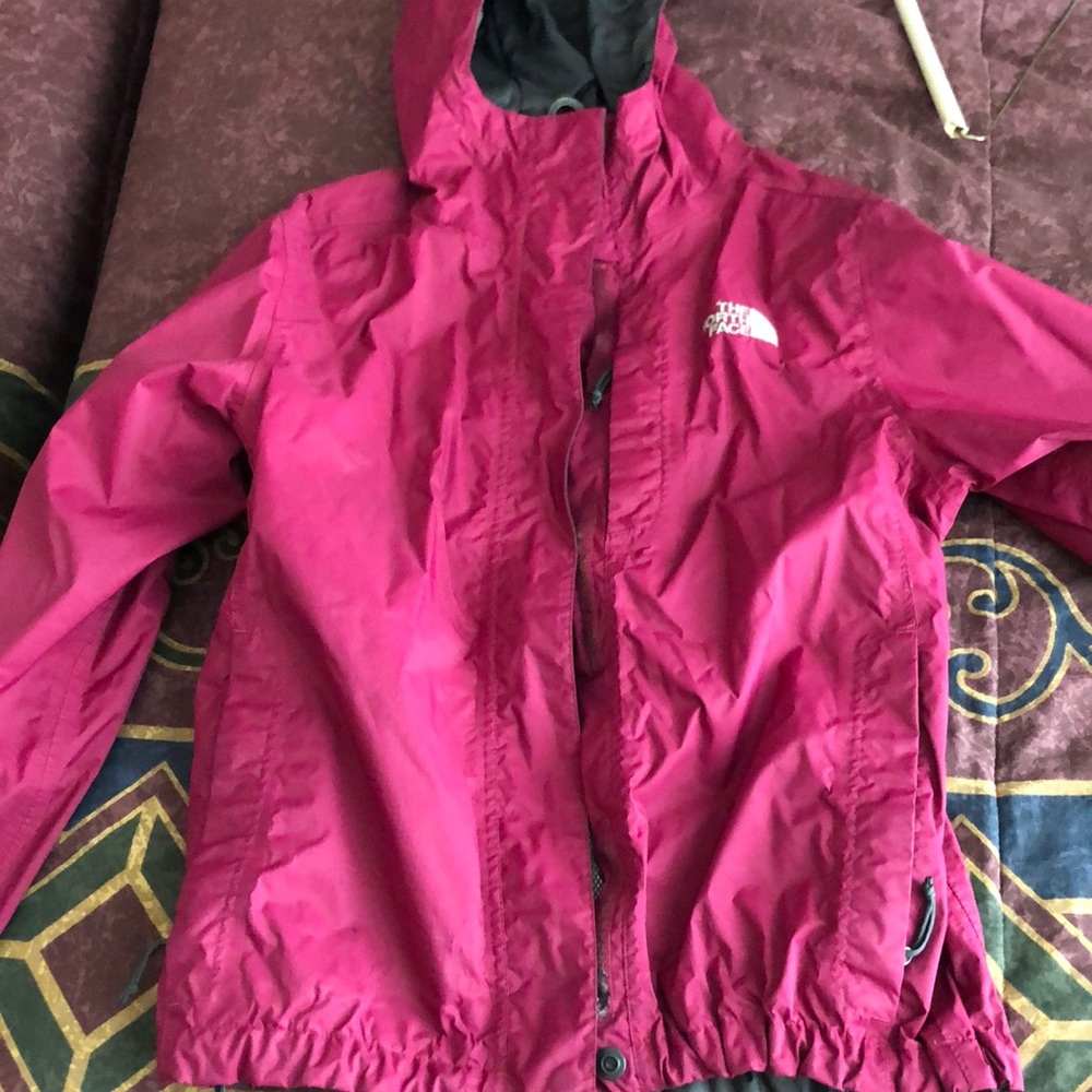 North Face Pink Rain/ weather jacket
